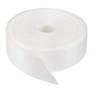 نوار برزنتی 2.2 سانت سفید